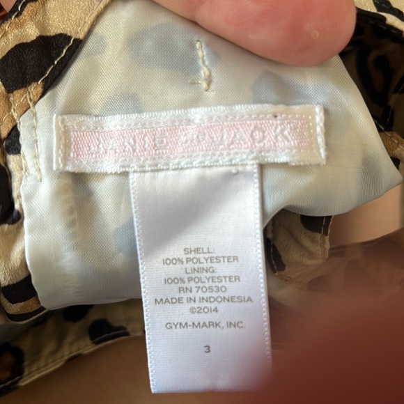 Janie and Jack leopard print dress size 3 - Picture 2 of 4